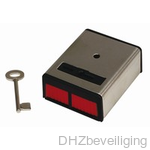 Overvalknop dubbelknops RVS uitvoering