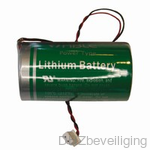 D-cel NiMH 3,6 V 0-9912-K voor Visonic sirene