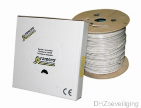 Alarmkabel 4 aders 2 x 0,22 + 2 x 0,5 mm SAC02500222GCAA-BX